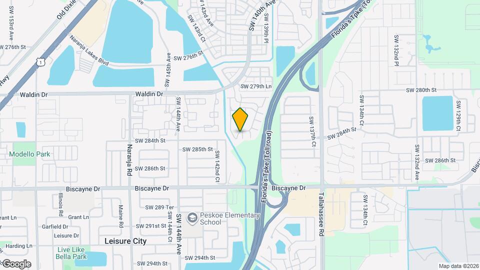 28364 SW 140th Pl Map and Location Details