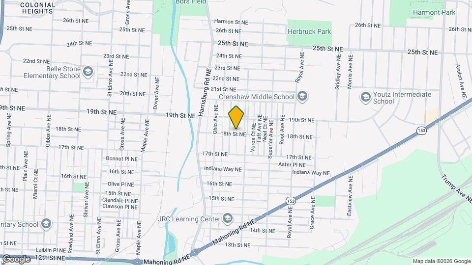 2211 18th St NE Map and Location Details