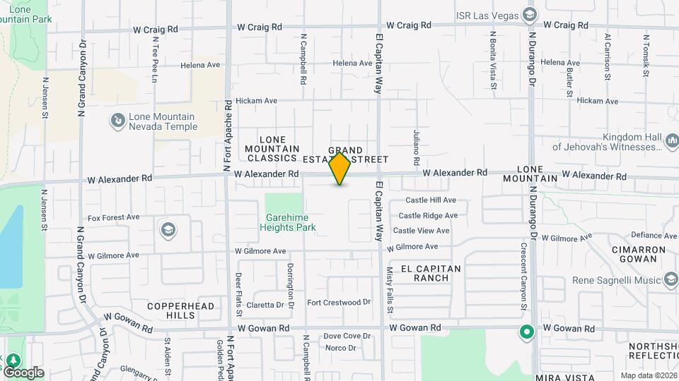 8865 W Perfect Diamond Ct Mapa y Detalles de la Ubicación