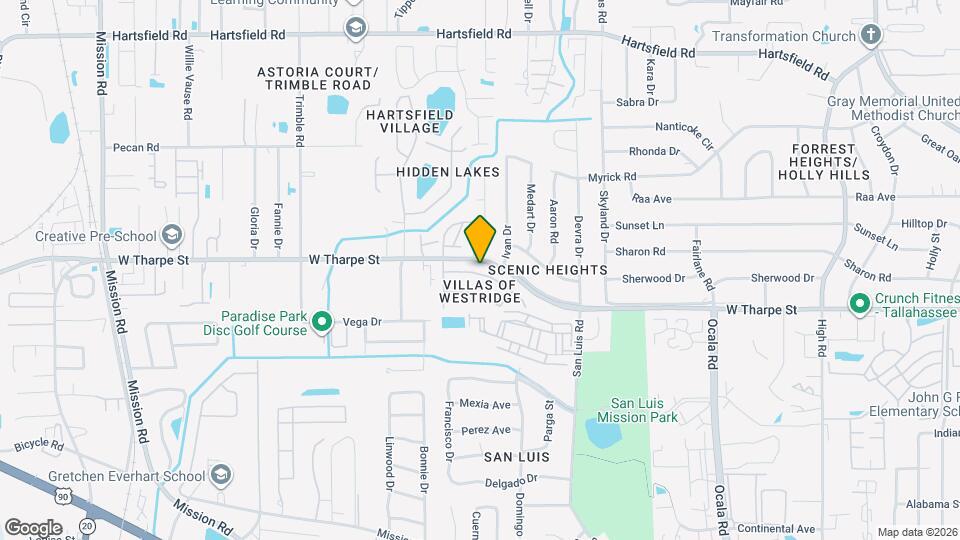 2311 Sandpiper St Map and Location Details