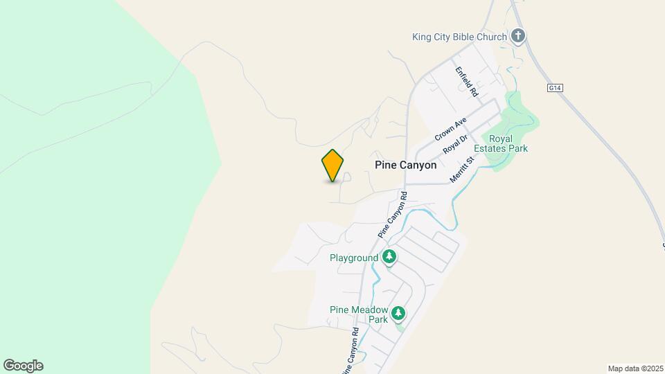 50950 Pine Canyon Rd Map and Location Details