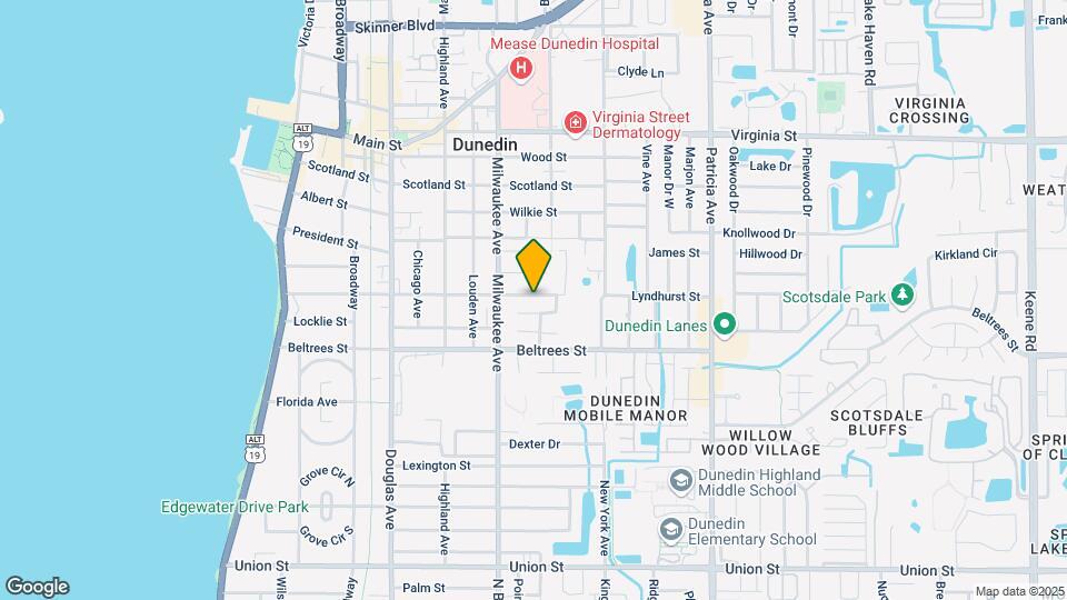 623 Lyndhurst St Map and Location Details