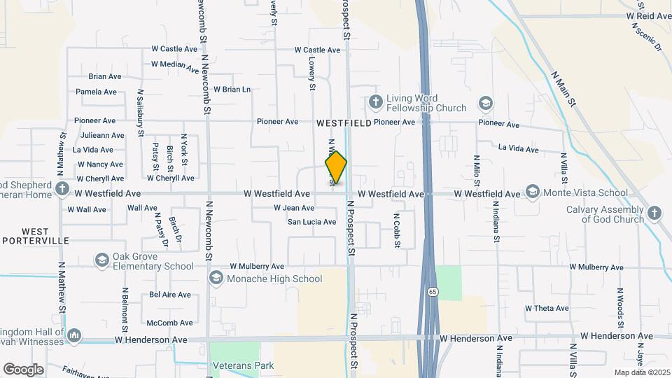 1238 W Westfield Ave Map and Location Details