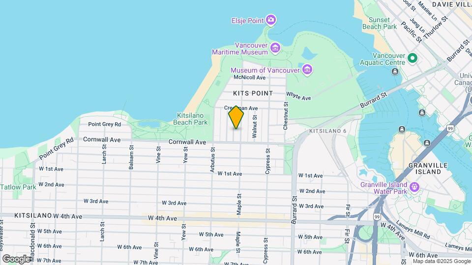 1421 Maple St Map and Location Details