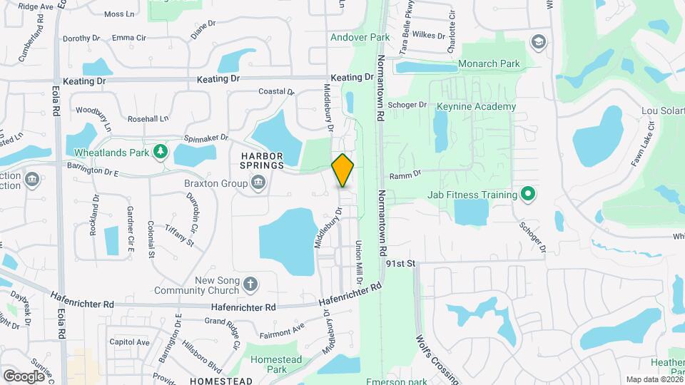 3185 Ketch Ct Map and Location Details