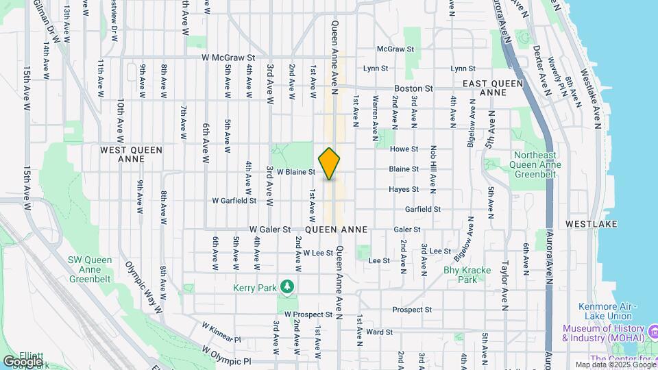1621 Queen Anne Ave N Map and Location Details