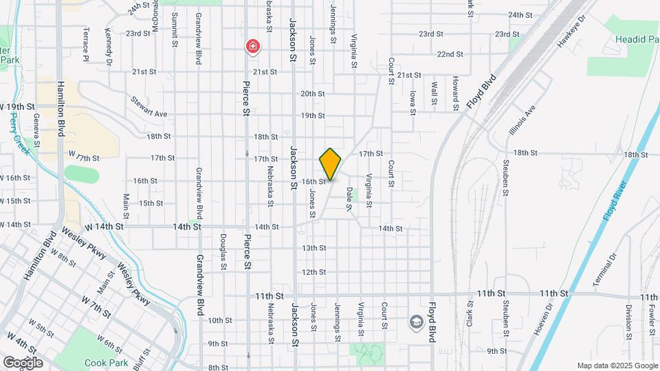 816 16th St Map and Location Details