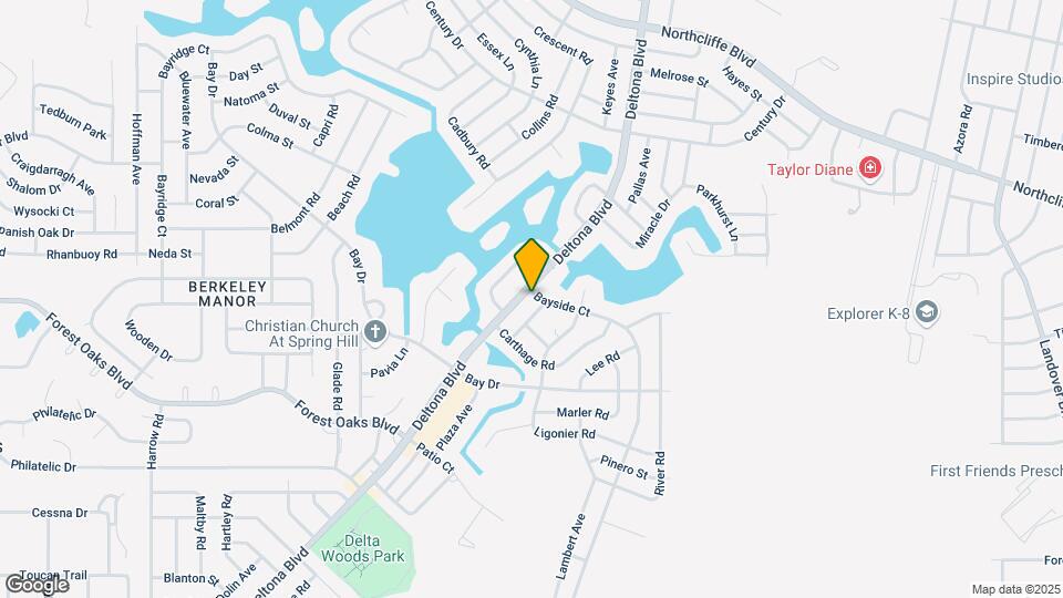 4258 Deltona Blvd Map and Location Details