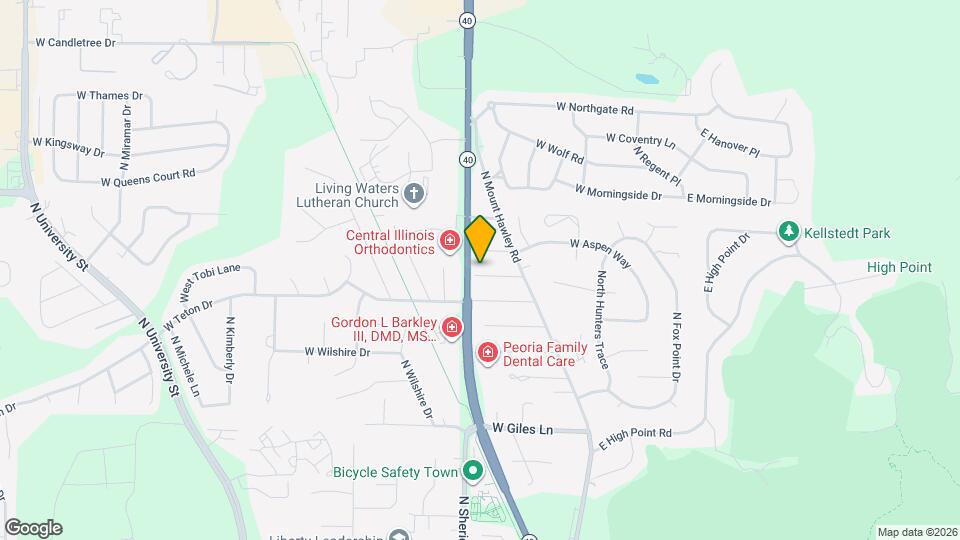 615 W Timothy Dr Map and Location Details