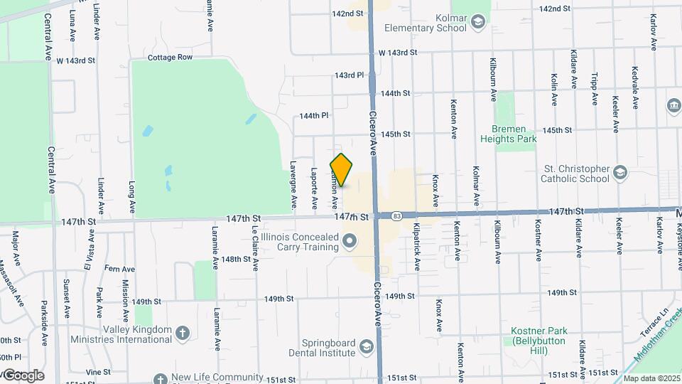 14635 Lamon Ave Map and Location Details
