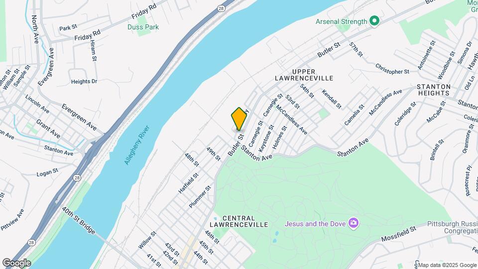 5119 Butler St Map and Location Details