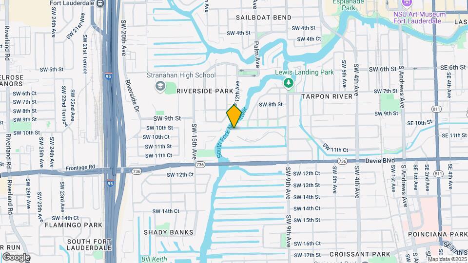 1301 River Reach Dr Mapa y Detalles de la Ubicación