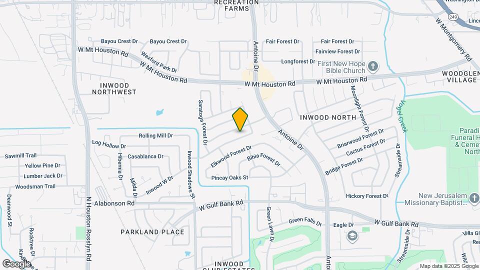 6030 Gallant Forest Dr Map and Location Details