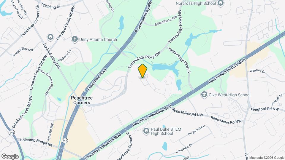 5747 Pine Oak Dr NW Map and Location Details