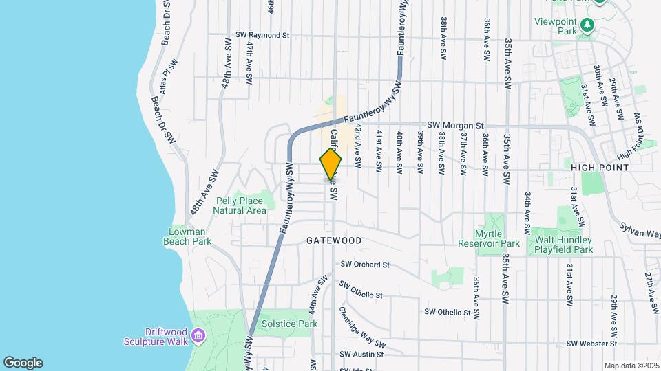 6901 California Ave SW Map and Location Details