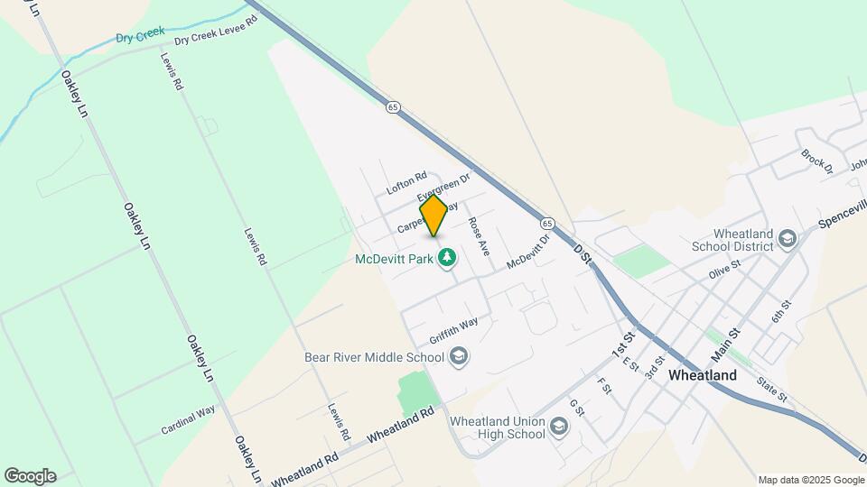 719 Spruce Ave Map and Location Details