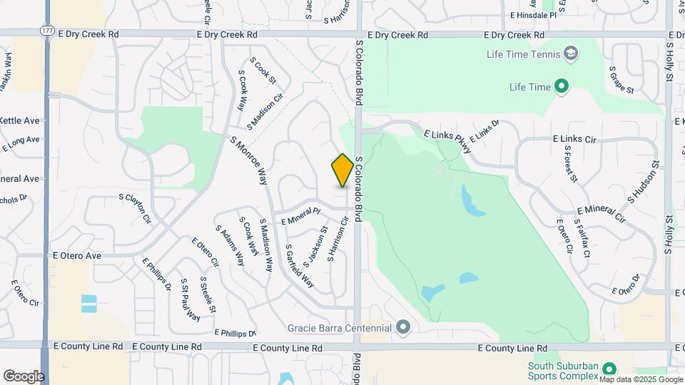 3891 E Long Ct Map and Location Details