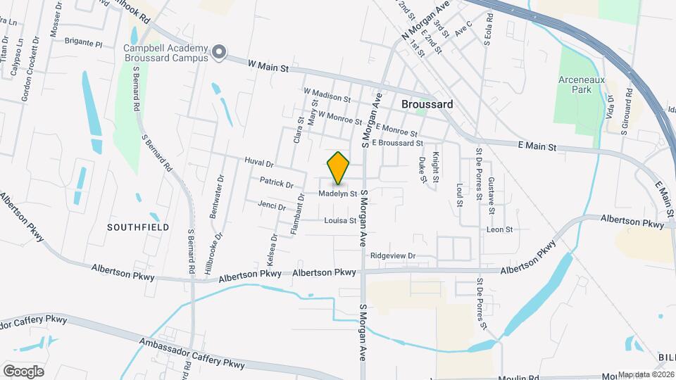 109 Yvonne St Map and Location Details