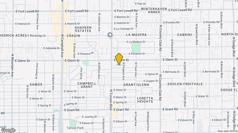 2549 E Alta Vista St Map and Location Details