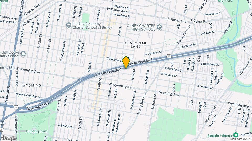 234 W Roosevelt Blvd Map and Location Details