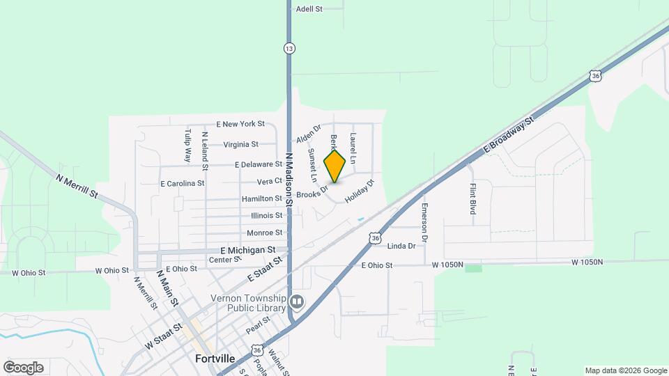710 Brooks Dr Map and Location Details
