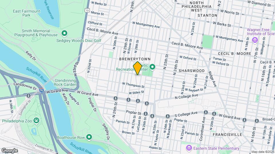 1341 N Marston St Mapa y Detalles de la Ubicación