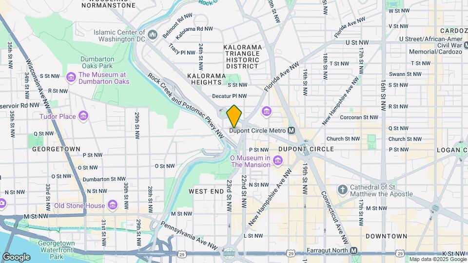 2222 Q St NW Map and Location Details