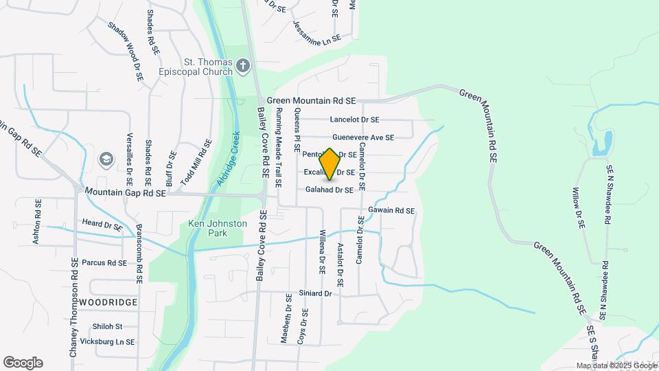 2511 Galahad Dr SE Map and Location Details