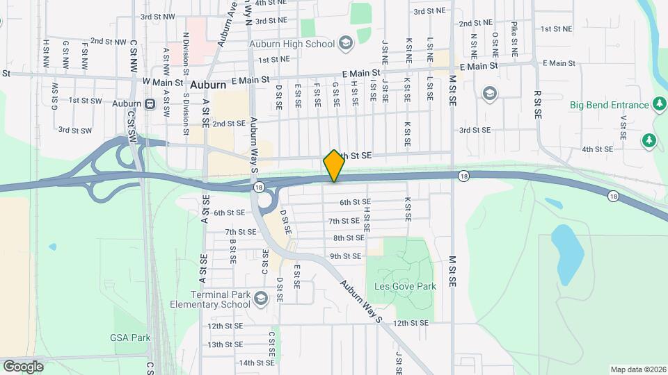 618 5th St SE, Unit B Map and Location Details