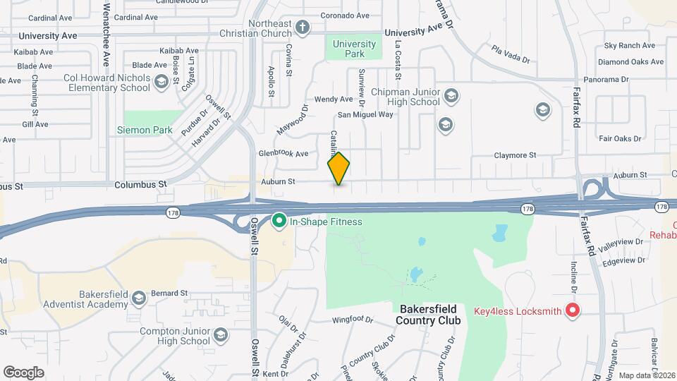 2617 Auburn Ct Map and Location Details