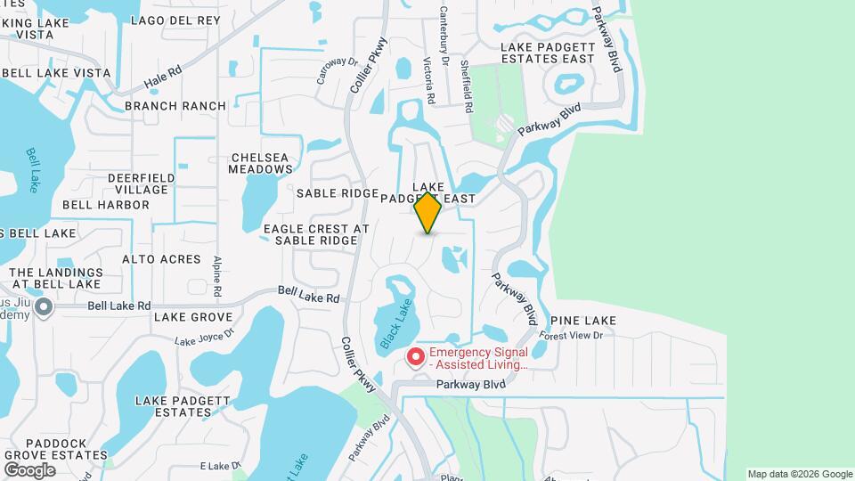 23121 Emerson Way Map and Location Details