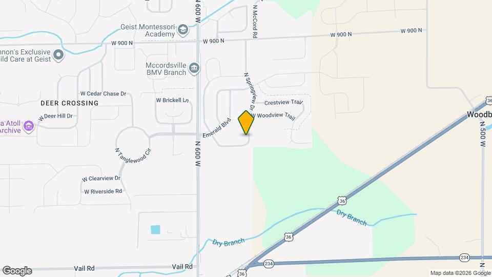 8560 N Springview Dr Map and Location Details