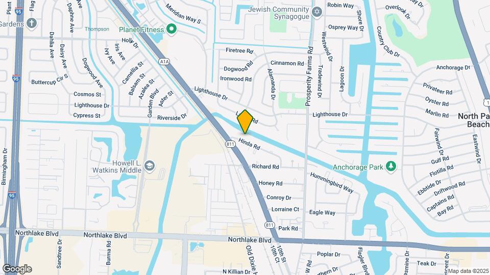 2837 Hinda Rd Map and Location Details