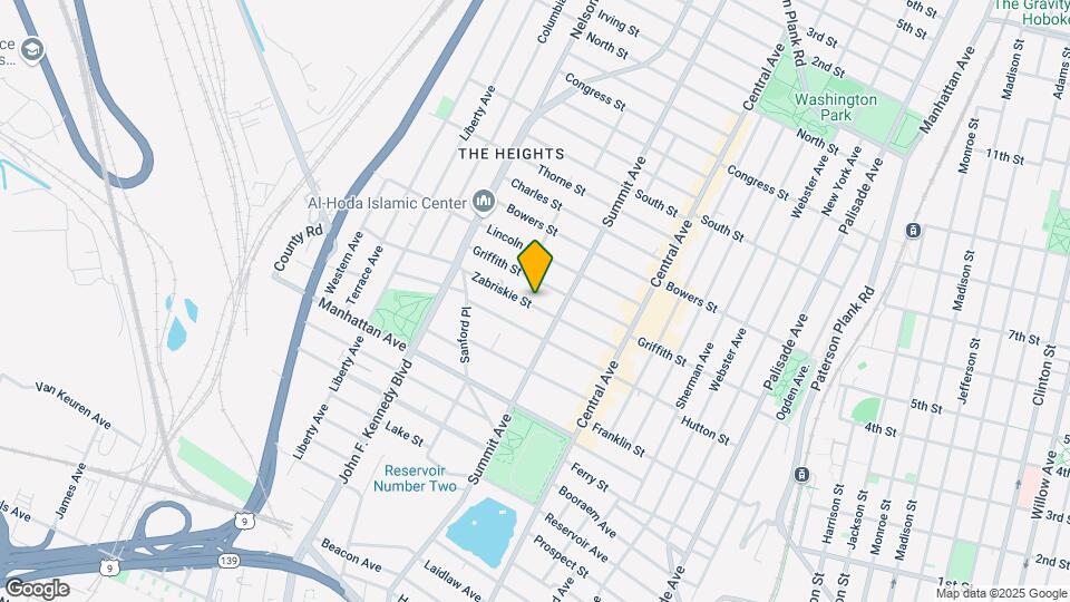 76 Zabriskie St Mapa y Detalles de la Ubicación