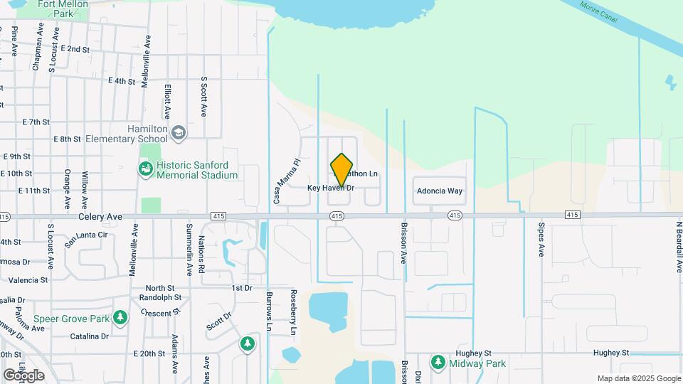 313 Key Haven Dr Map and Location Details