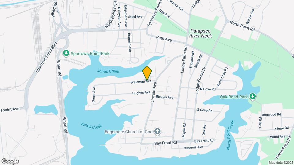 7349 Waldman Ave Map and Location Details