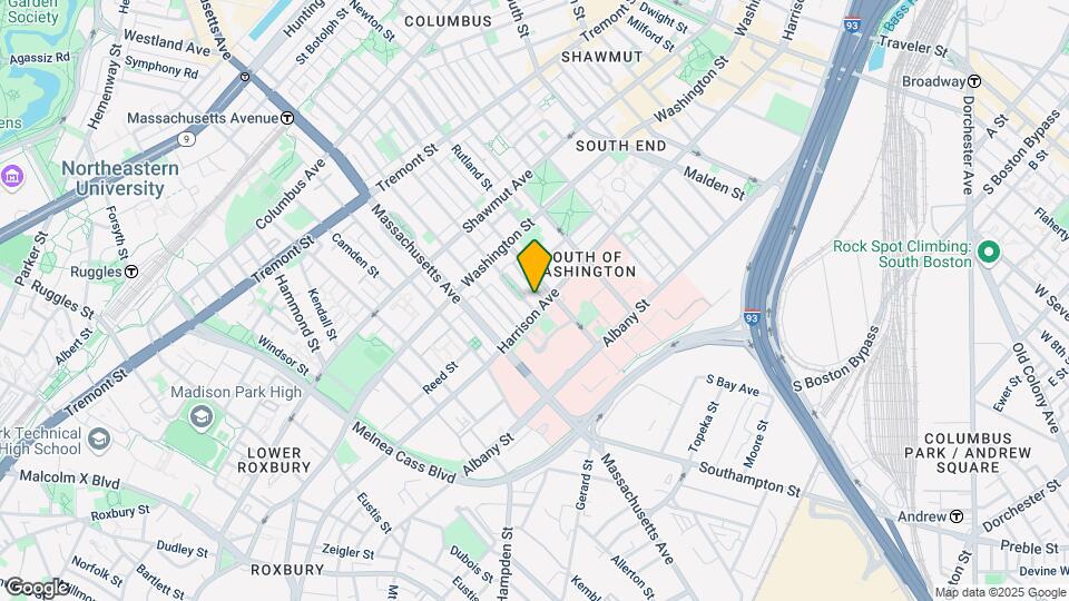 38 Worcester Sq, Unit 3 Map and Location Details