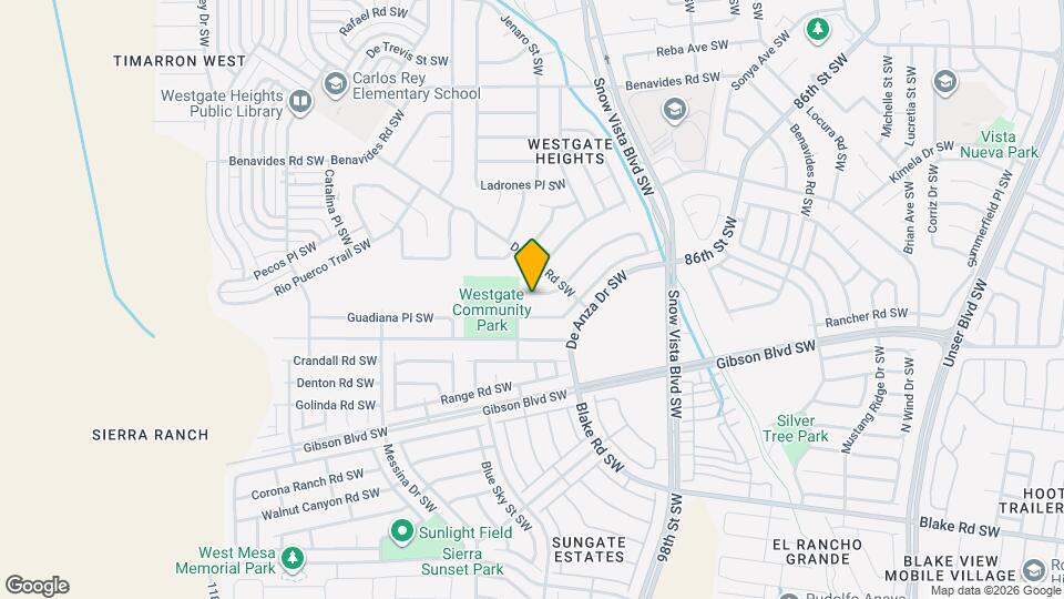 10020 El Patron Rd SW Map and Location Details