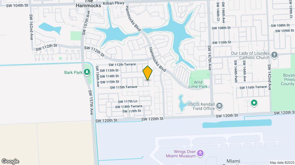 11524 SW 152nd Ct Map and Location Details