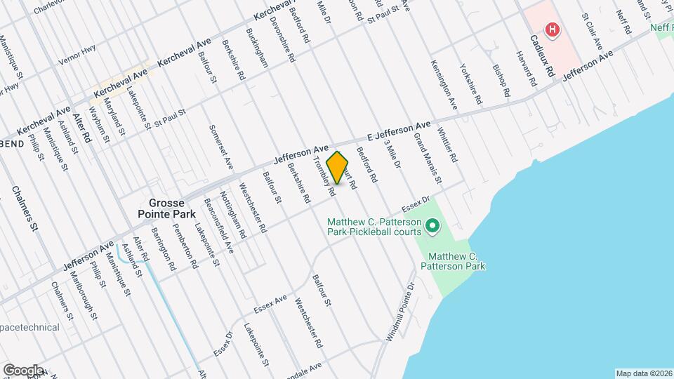 904 Trombley Rd Map and Location Details