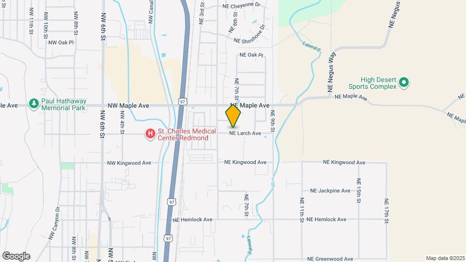 611 NE Larch Ave Map and Location Details