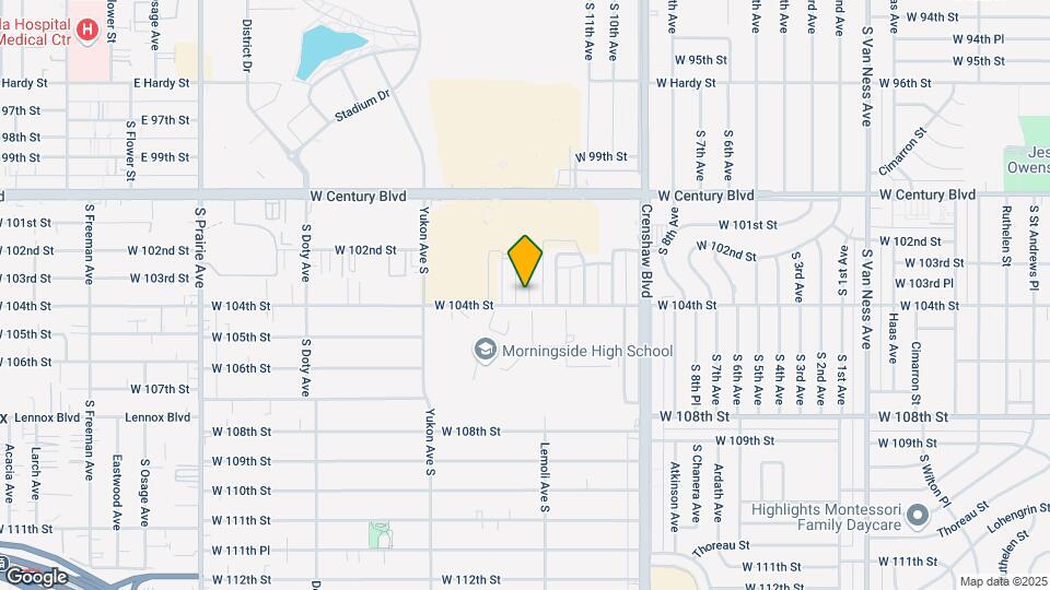 10239 Darby Ave Map and Location Details