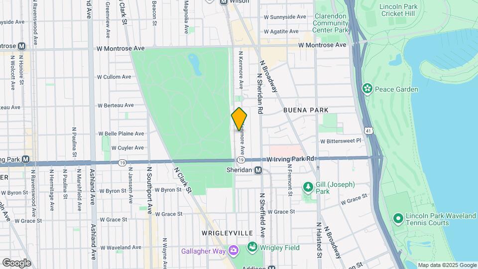 4056 N Kenmore Ave, Unit J03P Mapa y Detalles de la Ubicación