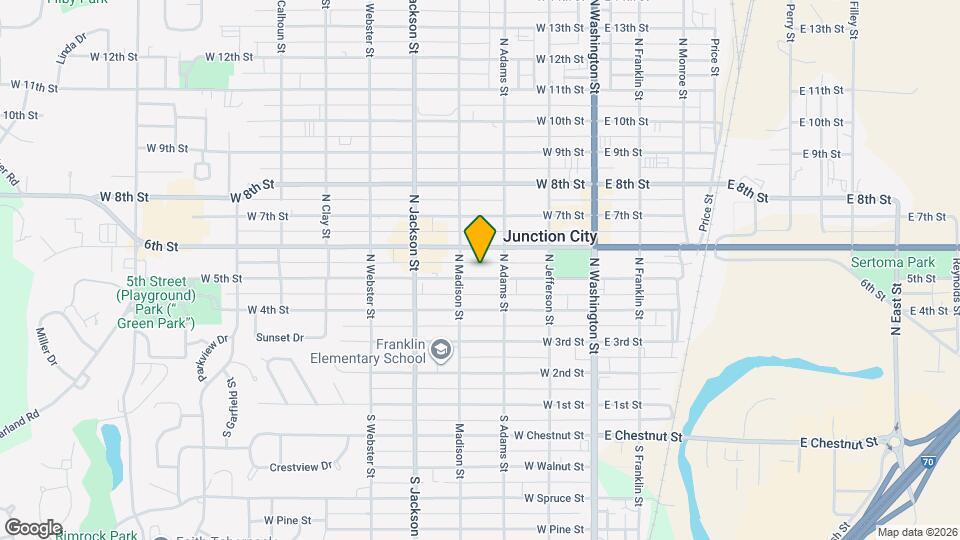 324 W 5th St Map and Location Details