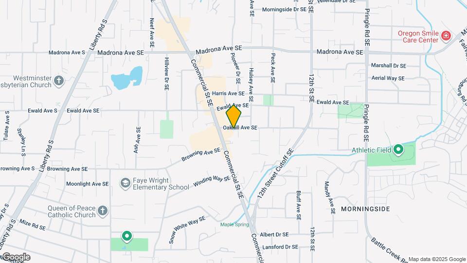 800 Oakhill Ave SE Map and Location Details