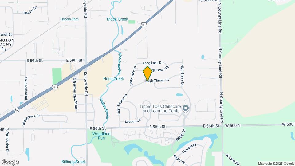 11441 High Timber Dr Map and Location Details