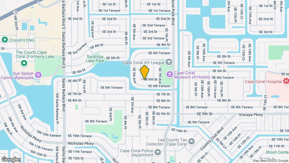 512 SE 6th St, Unit Apt#1 Map and Location Details