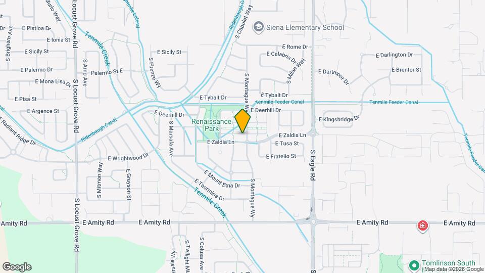2733 E Decameron Ln Map and Location Details