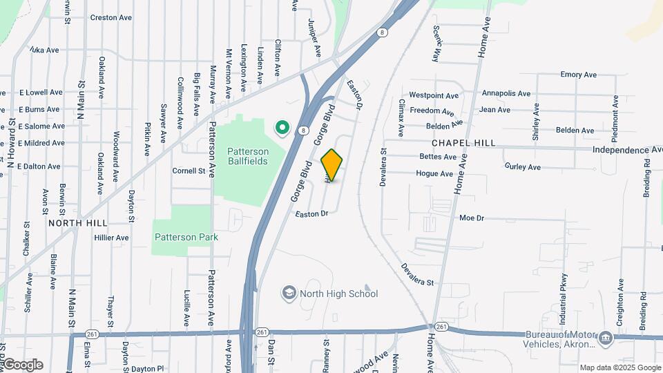 1181 Hilltop Dr Map and Location Details