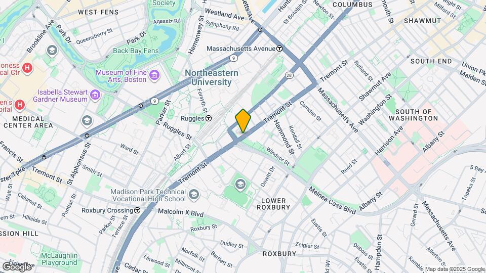 1069 Tremont St Map and Location Details